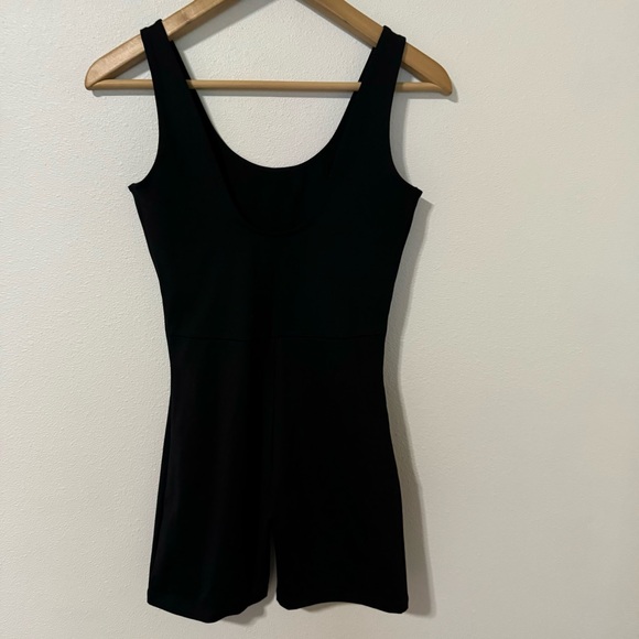 Girlfriend Collective Bike Unitard Black Bodysuit Workout Loungewear-Small - Picture 4 of 8